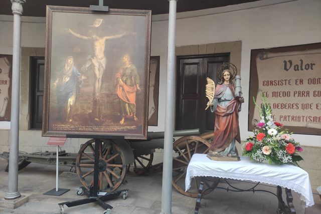 El Fuerte de Almeyda de la isla de Tenerife y el barrio del Toscal juntos en la celebración de la festividad del Cristo de Paso Alto