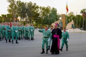 VISITA PASTORAL DEL ARZOBISPO CASTRENSE A UNIDADES DE ALMERÍA