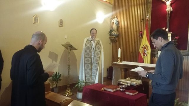 Juramento de las Promesas Ministeriales y la Bendición de la Casulla de Jorge Amado Menéndez