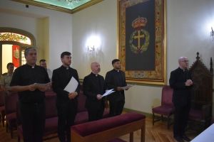 Profesión de fe y juramento de fidelidad de los nuevos capellanes castrenses