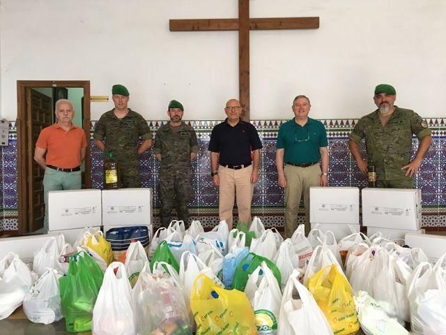 Campaña Solidaria contra el COVID-19 de Cáritas Castrense de Granada