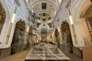 Las obras de restauración y limpieza en la Catedral de las Fuerzas Armadas obligan a cambiar el lugar de las ordenaciones del sábado.