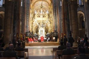 Acto Arma de Caballería en Santiago de Compostela