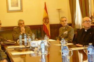 Visita del JEME al Archivo Eclesiástico del Ejercito de Tierra