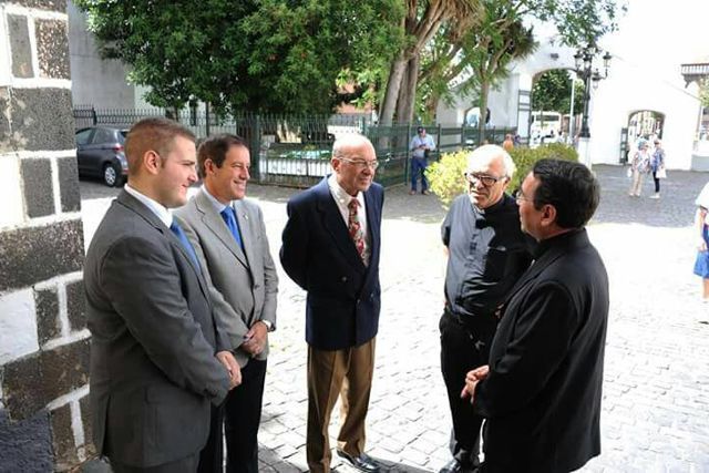Visita del Vicario General del Arzobispado Castrense a Tenerife