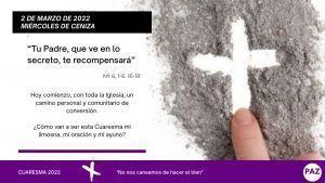 Cuaresma 2 de marzo de 2022