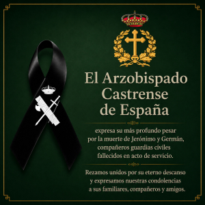 Condolencias a la Guardia Civil