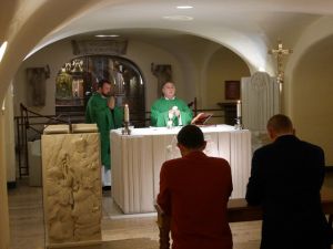 Recalada en la Basílica de San Pedro en el Vaticano