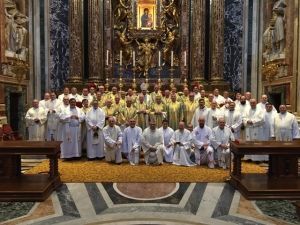 Tercera jornada de la visita "Ad limina" del Arzobispo Castrense