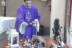 Bendición de Belenes en la Comunidad de Nápoles