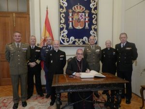 Visita Pastoral del Arzobispo a la Familia Castrense en Barcelona