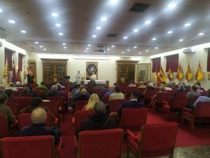 Celebración de la Festividad de San Juan Bosco, patrón del Cuerpo de Especialistas, en el Acuartelamiento Infante don Juan