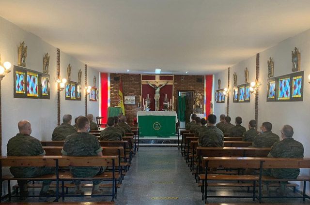 Cursillos de Formación de Cristiandad en el Centro de Formación de Tropa 2 de Camposoto