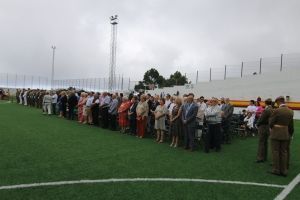 Jura de Bandera para personal civil en el Municipio de la Guancha en la isla de Tenerife