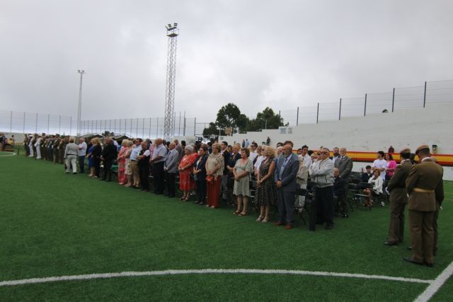Jura de Bandera para personal civil en el Municipio de la Guancha en la isla de Tenerife
