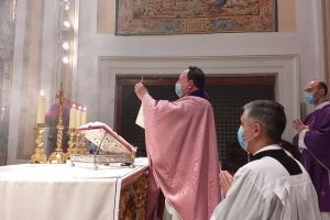 El Señor Arzobispo Castrense ha presidido la celebración del domingo III de Adviento, domingo de Gaudete en la Iglesia Catedral Castrense