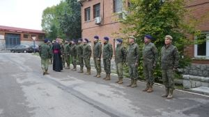 Visita pastoral del Arzobispo Castrense de España a la Base FAMET y San Pedro de Colmenar Viejo, Madrid
