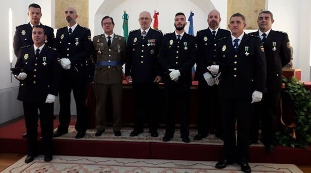 Celebración de los Santos Ángeles Custodios, Patronos del Cuerpo Nacional de Policía, en San Fernando (Cádiz)