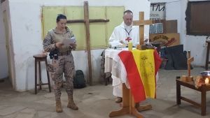 La Semana Santa del 2018 vivida por nuestro militares en Mali