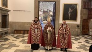 El Arzobispo Castrense ofició los Actos Litúrgicos previos al Capítulo de la Real y Militar Orden de San Hermenegildo en El Escorial