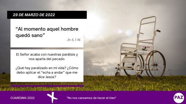 Cuaresma 29 de marzo de 2022