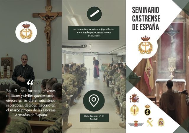 Triptico Seminario Castrense