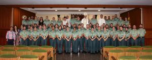Visita Pastoral del Arzobispo Castrense a la Academia de la Guardia Civil en Baeza