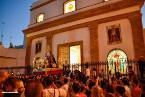 TRASLADO DE REGRESO AL TEMPLO DE LA REAL PARROQUIA CASTRENSE DEL SANTO ÁNGEL CUSTODIO DE CÁDIZ