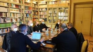 Reunión del Consejo Episcopal del Arzobispado Castrense.