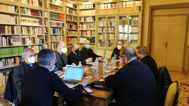 Reunión del Consejo Episcopal del Arzobispado Castrense.