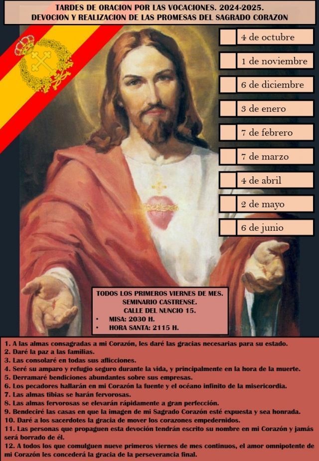 Tardes de Adoración en el Seminario Castrense