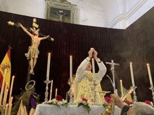 CELEBRACIÓN DE LA SEMANA SANTA EN LA CASTRENSE DE CÁDIZ