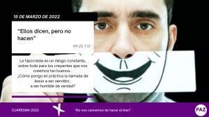 Cuaresma 15 de marzo de 2022