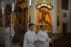 Celebración de la festividad de San Juan de Ávila en la Iglesia Catedral de las Fuerzas Armadas