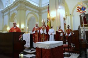 Visita del Arzobispo Castrense a la Parroquia Vaticana Castrense de San Francisco de Asís, San Fernando