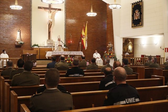 Celebración de la Patrona de la UME, Virgen del Rosario