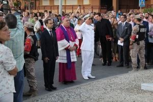 Ceremonia en memoria de los marinos caídos en Sanlúcar de Barrameda