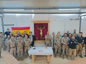 El CRISTO DE LA EXPIRACIÓN EN BAGDAD, IRAK