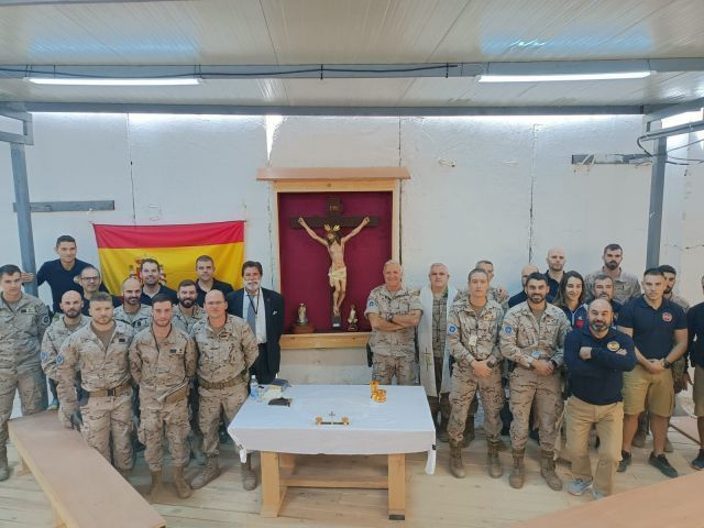 El CRISTO DE LA EXPIRACIÓN EN BAGDAD, IRAK