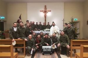 Fiestas Navideñas con el Contingente Español en Letonia