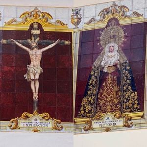 Bendición Retablos cerámicos en la Castrense de Cádiz