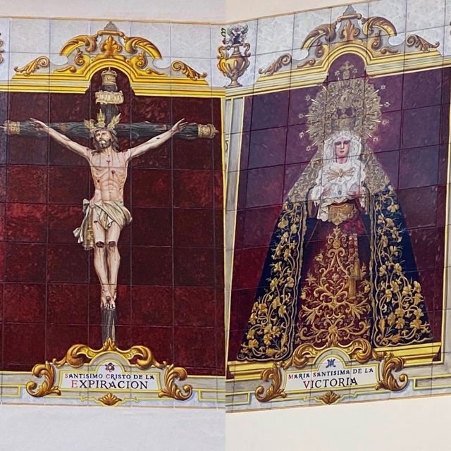 Bendición Retablos cerámicos en la Castrense de Cádiz