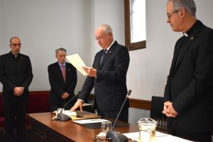 El teniente general Pedro Galán García toma posesión como director general de Cáritas Castrense