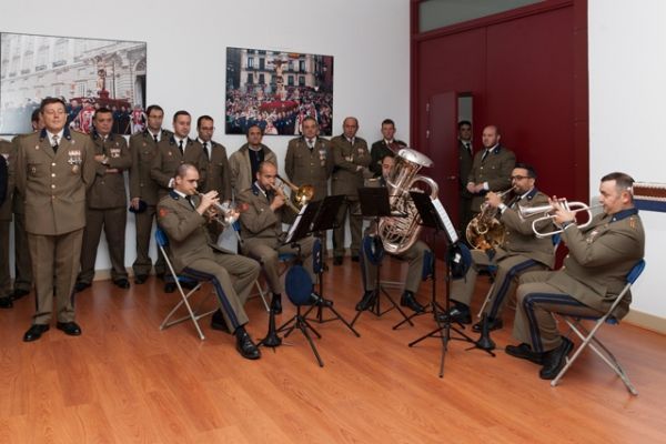Santa Cecilia en la Guardia Real
