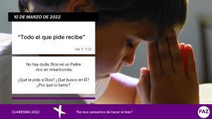 Cuaresma 10 de marzo de 2022
