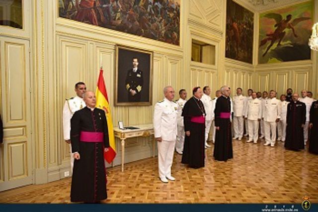 Acto de toma de posesión del Vicario Episcopal de la Armada