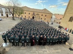 Más de 625 Guardias Civiles en la Bendición de los Tricornios en la Catedral de Baeza