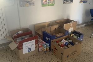 Operación Kilo Organizada por la Base Aérea de Matacán en favor del comedor de los pobres de Salamaca