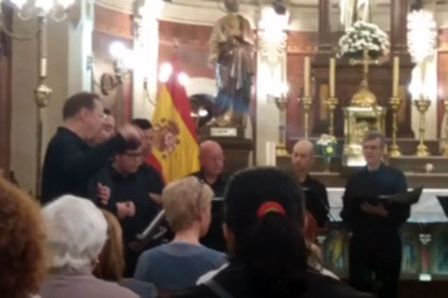 Concierto en la Iglesia Castrense de Coruna