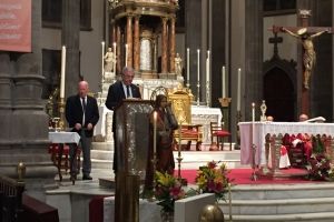 Los Artilleros de Tenerife celebran su Triduo en la Catedral